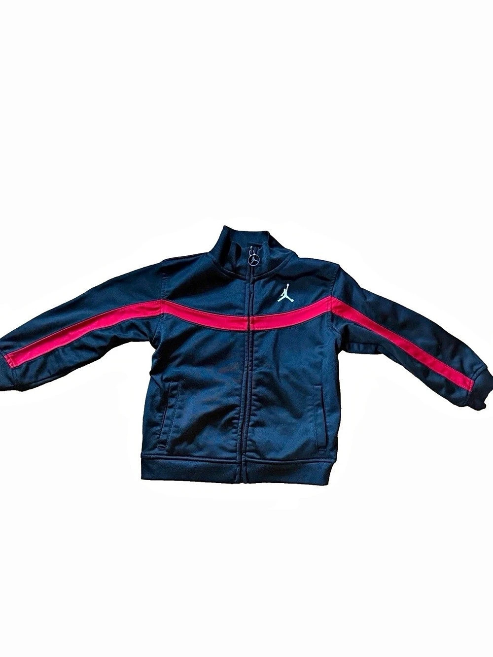 Jordan Kids Black & Red Track Jacket 3T